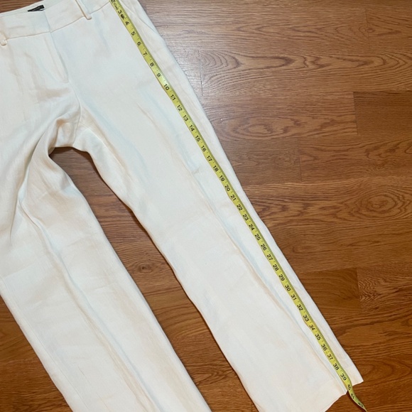 Talbots Heritage Italian Linen Trousers, Size 2 - Picture 14 of 15